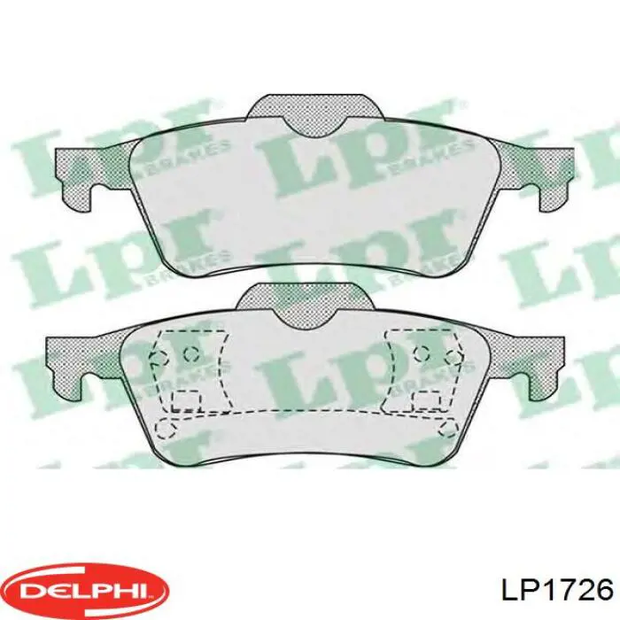 Pastillas de freno traseras Renault Espace 4 JK0