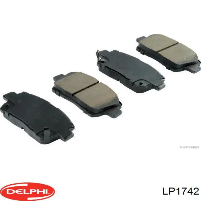 Pastillas de freno delanteras Toyota Prius NHW20