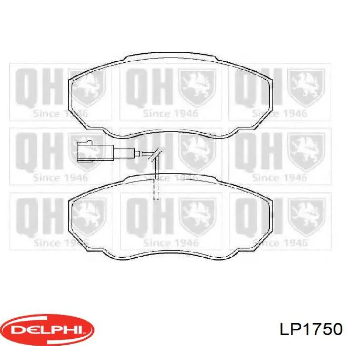 Pastillas de freno delanteras Fiat Ducato 2 230L
