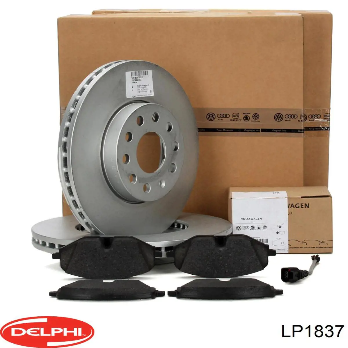 Pastillas de freno delanteras Seat Leon 2 1P1