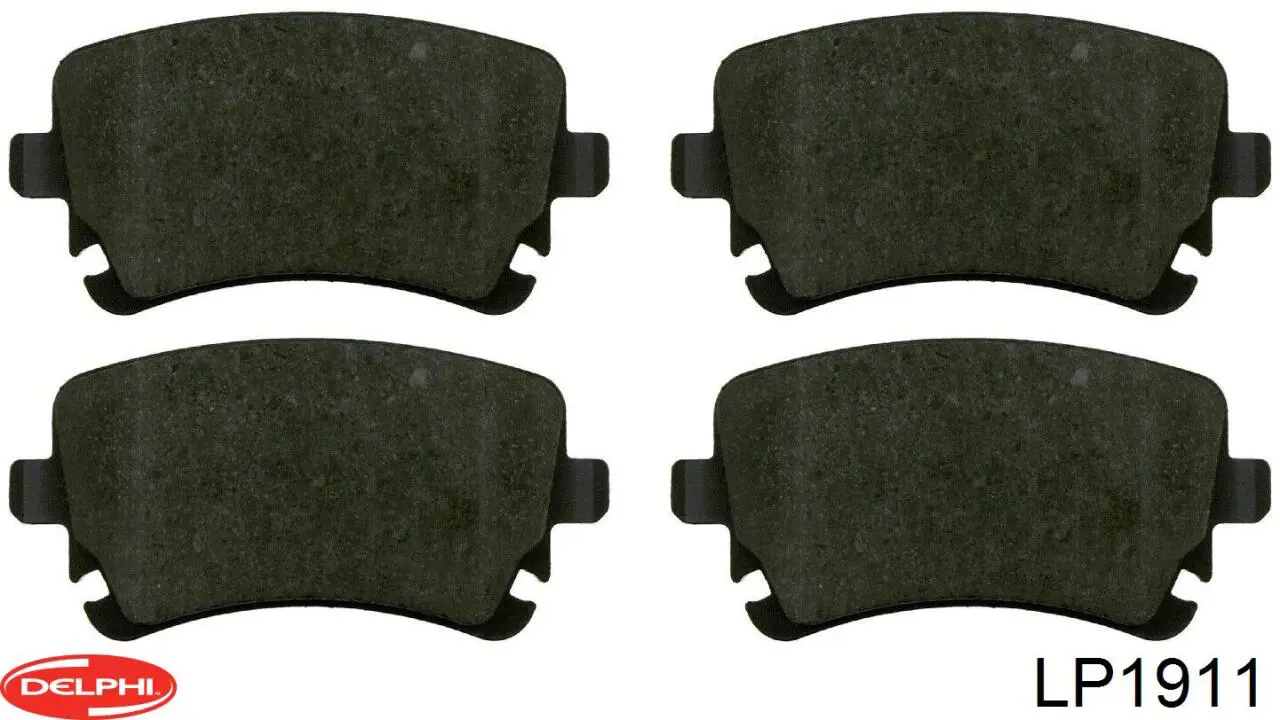Comprar LP1911 Delphi Pastillas de freno traseras