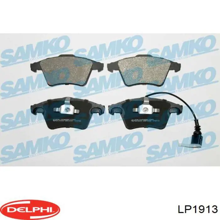 Pastillas de freno delanteras Volkswagen Transporter 7HA, 7HH, 7EA, 7EH