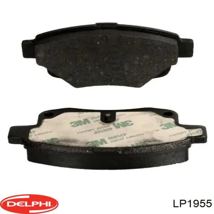 Pastillas traseras de freno Delphi LP1955 precio, desde 28,23 EUR