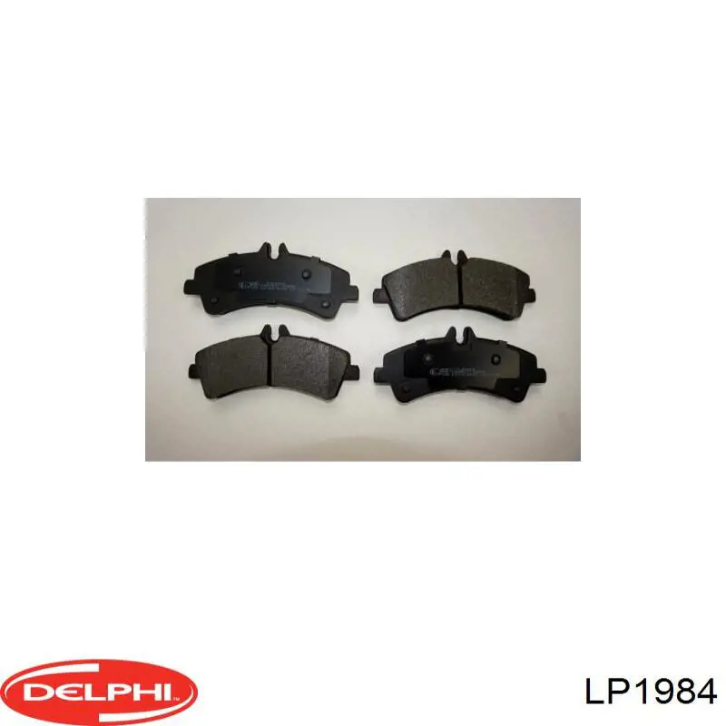 Comprar LP1984 Delphi Pastillas de freno traseras