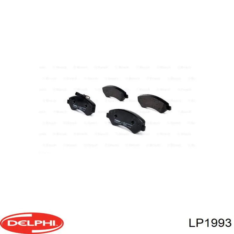 Pastillas de freno LP1993 Delphi