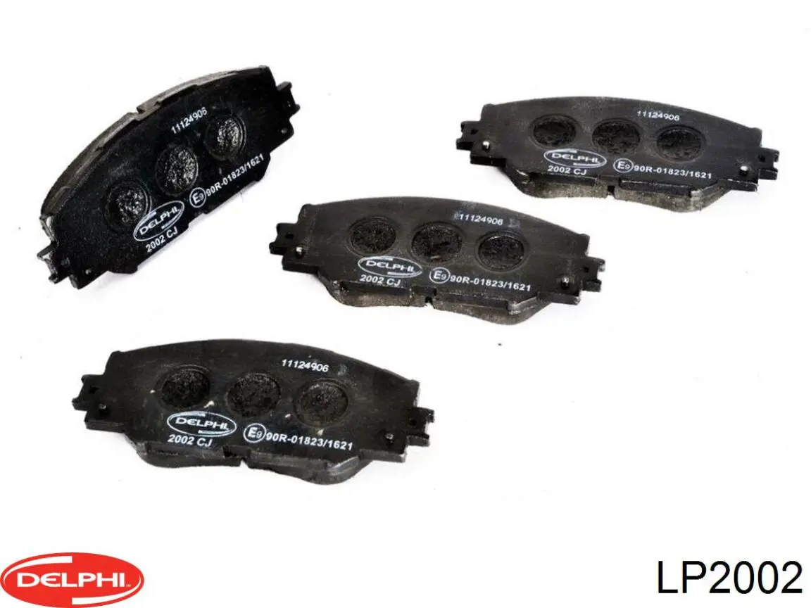 Pastillas freno delanteras Delphi LP2002 precio, desde 24,75 EUR