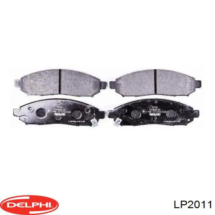 Comprar LP2011 Delphi Pastillas delanteras de freno