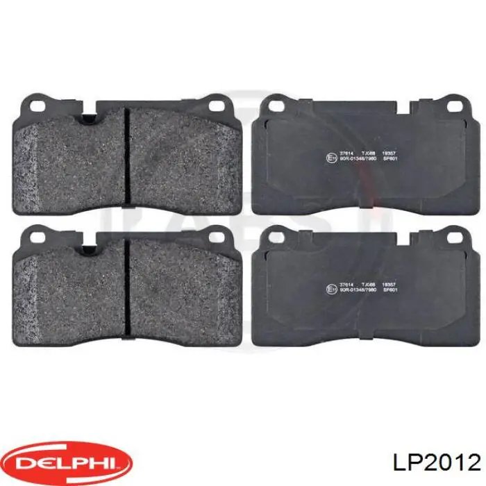 Comprar LP2012 Delphi Pastillas delanteras de freno