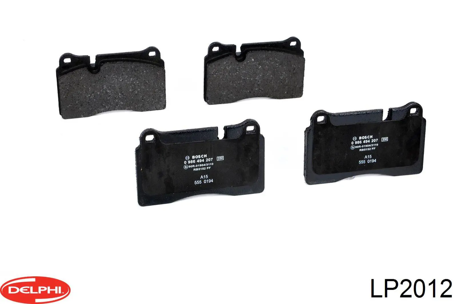 Pastillas freno delanteras Delphi LP2012 precio, desde 46,58 EUR