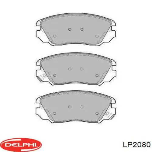 Pastillas freno delanteras Delphi LP2080 precio, desde 34,53 EUR