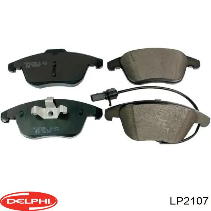 Pastillas freno delanteras Delphi LP2107 precio, desde 38,98 EUR