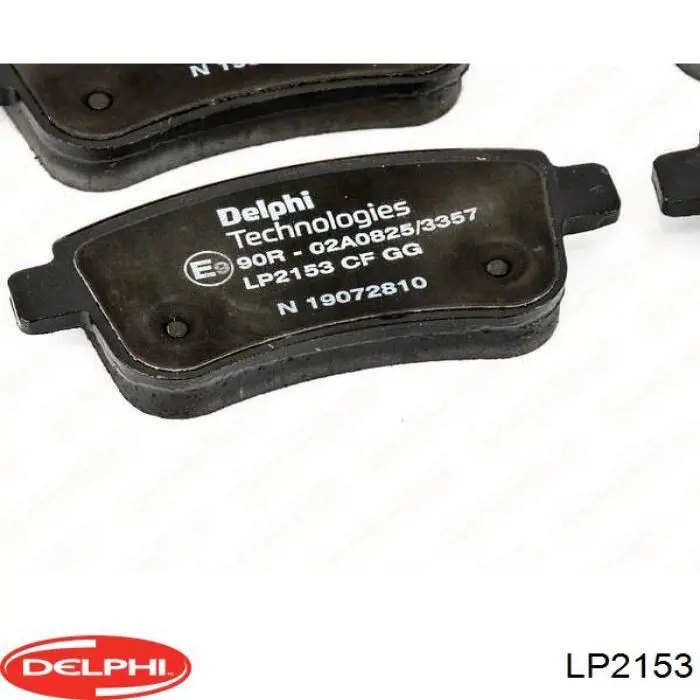 Pastillas traseras de freno Delphi LP2153 precio, desde 23,32 EUR