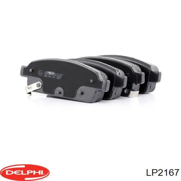 Comprar LP2167 Delphi Pastillas de freno traseras