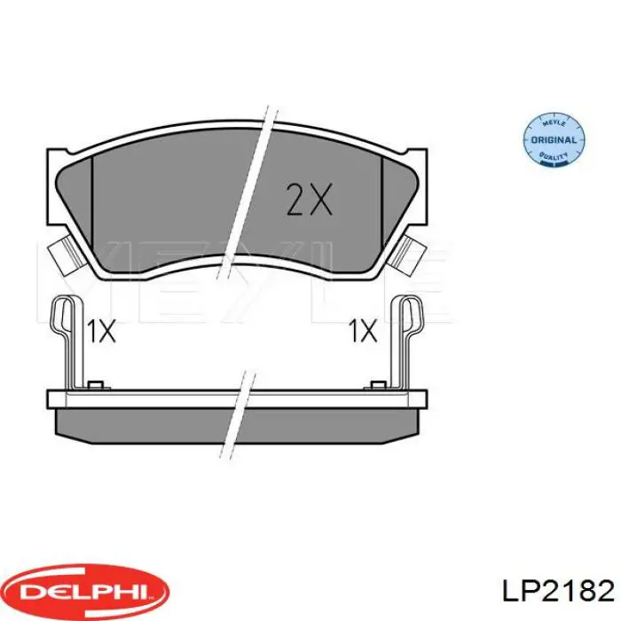 Pastillas de freno delanteras Suzuki Swift 4 MZ, EZ