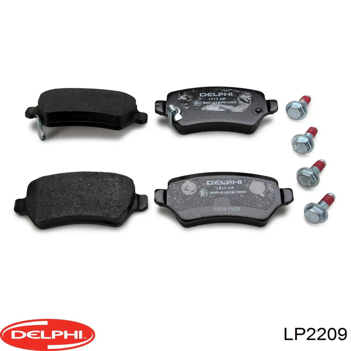 Comprar LP2209 Delphi Pastillas de freno traseras