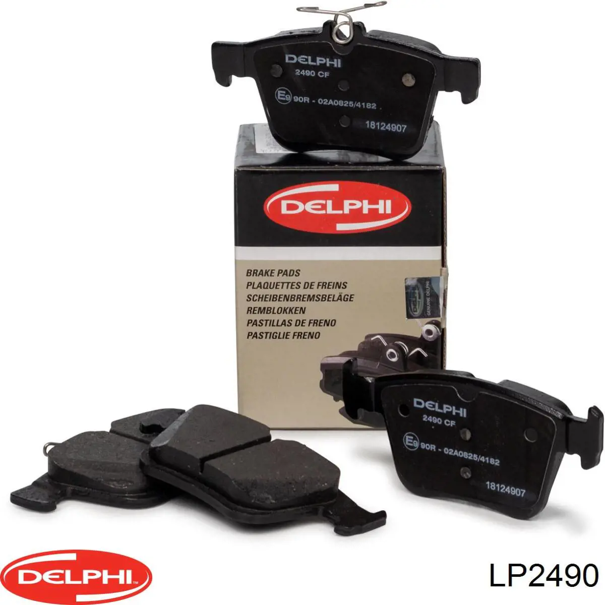 Pastillas traseras de freno Delphi LP2490 precio, desde 24,84 EUR