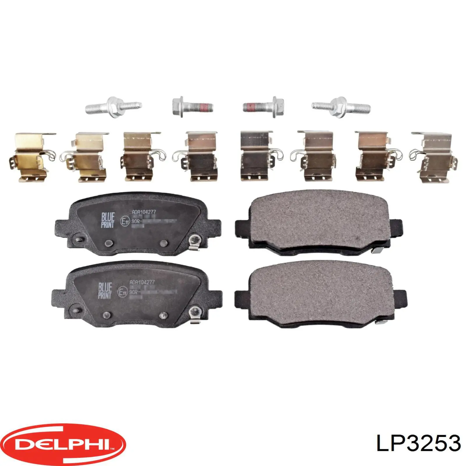 Comprar LP3253 Delphi Pastillas de freno traseras