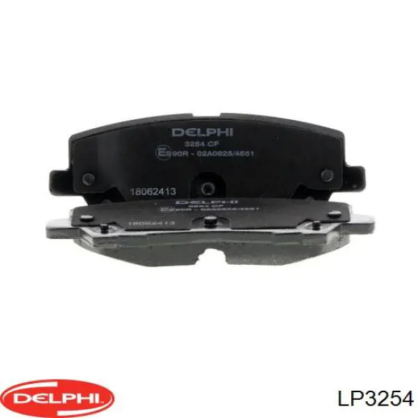 Comprar LP3254 Delphi Pastillas de freno traseras