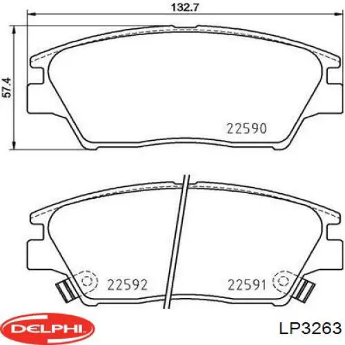 Comprar 2182402 Road House Pastillas delanteras de freno