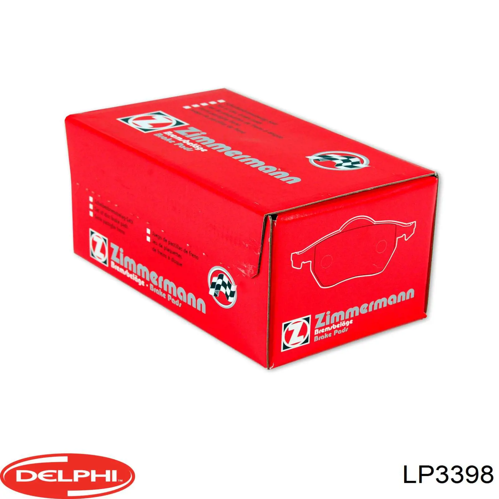 Pastillas traseras Chrysler 68353597AC