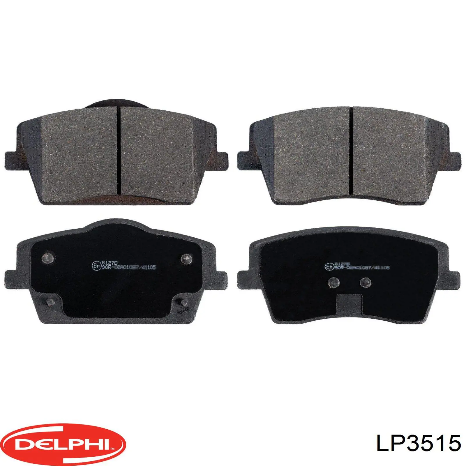 Comprar LP3515 Delphi Pastillas delanteras de freno