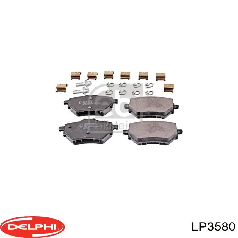 Comprar 171002 Febi Pastillas de freno traseras