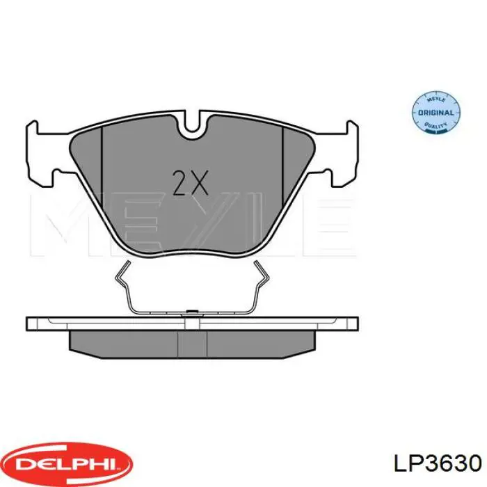 Pastillas de freno delanteras BMW 3 E90