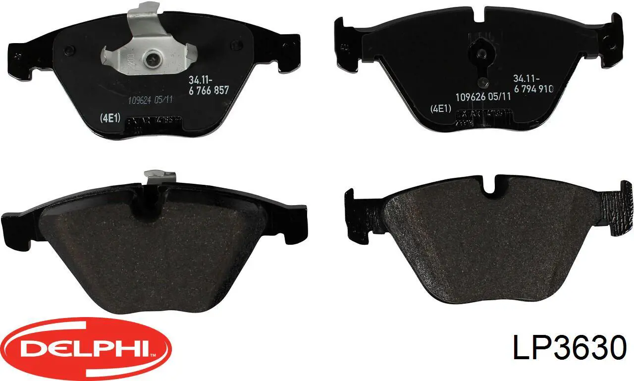 Pastillas de freno delanteras BMW 3 E90