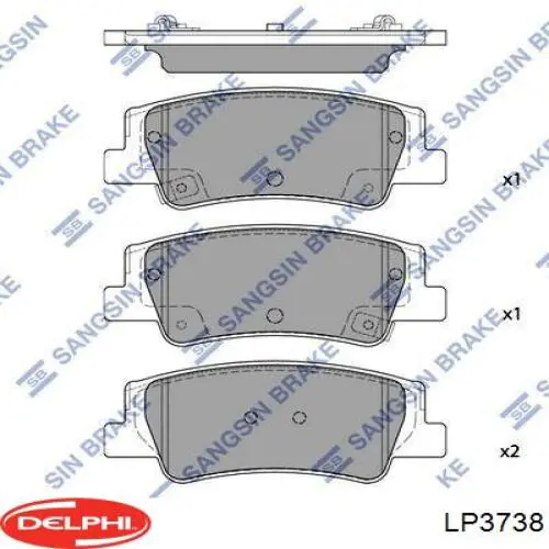 Pastillas traseras de freno Hyundai/Kia 58302L0A15 precio, desde 33,76 EUR