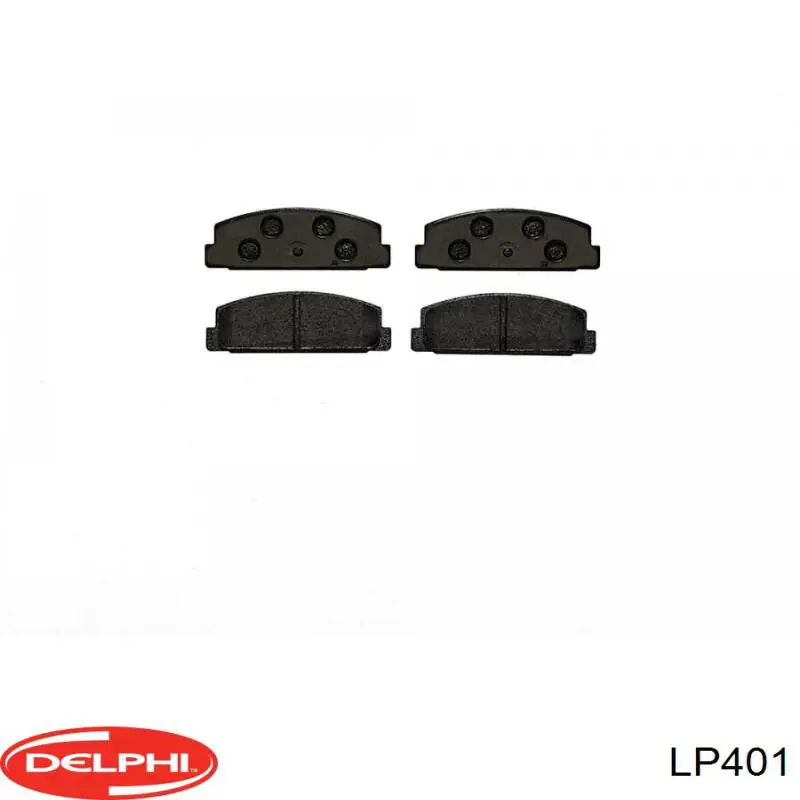 Pastillas traseras de freno Delphi LP401 precio, desde 19,33 EUR