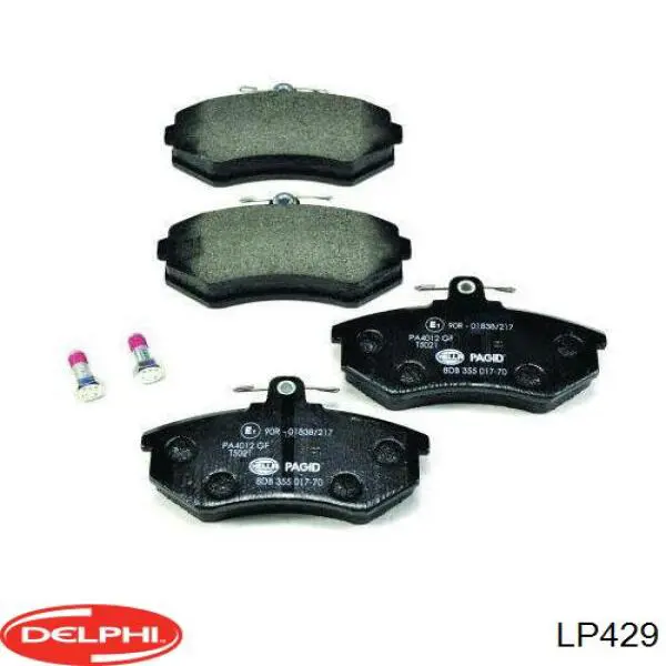 Pastillas de freno delanteras Seat Toledo 1 1L