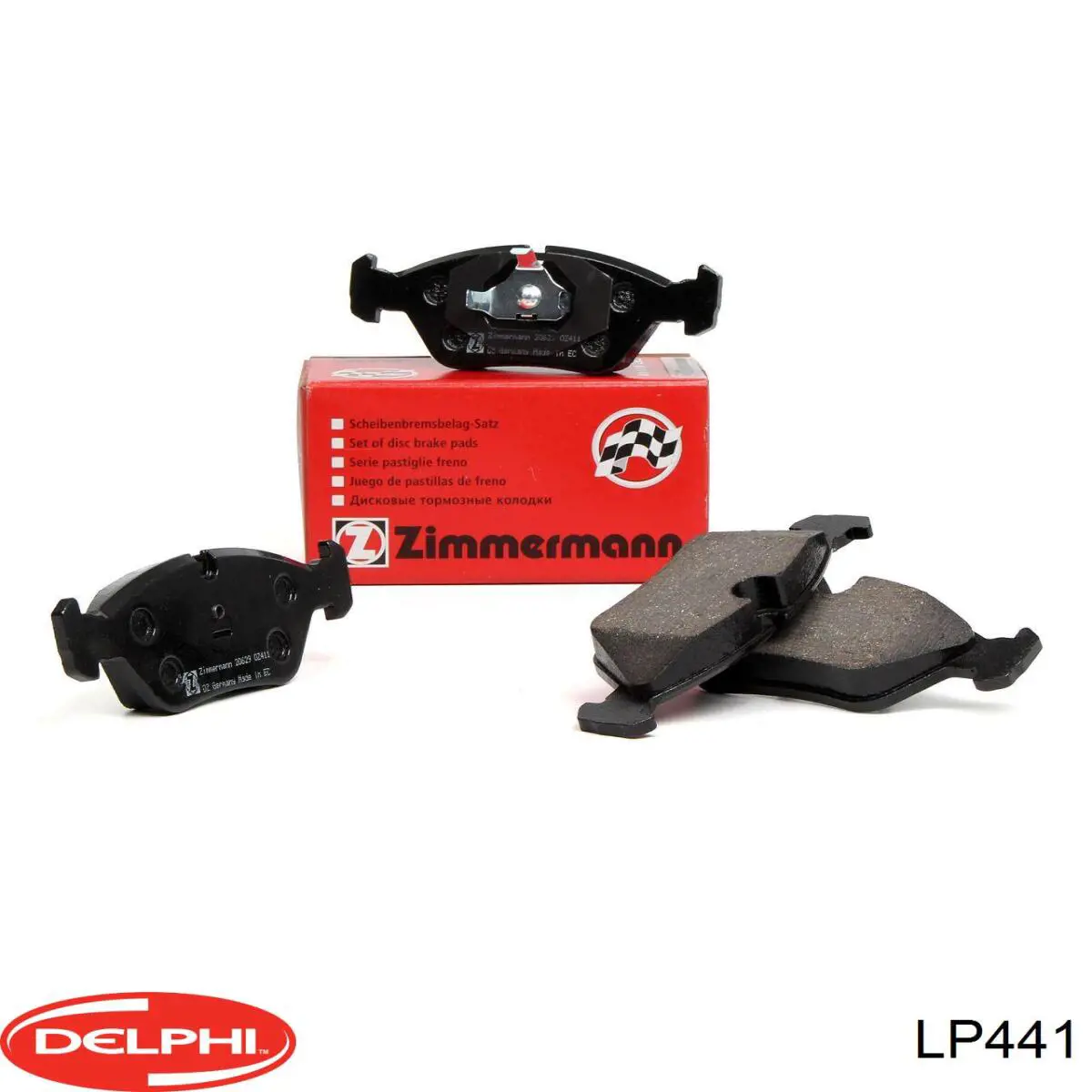 Pastillas freno delanteras Delphi LP441 precio, desde 26,33 EUR