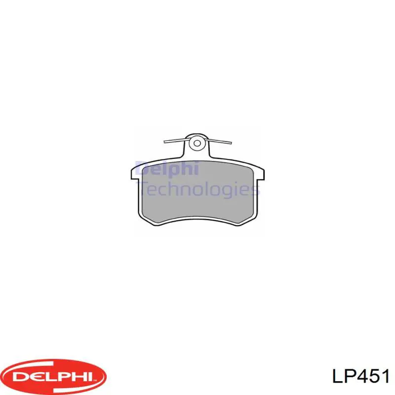 LP451 Delphi líquido de frenos