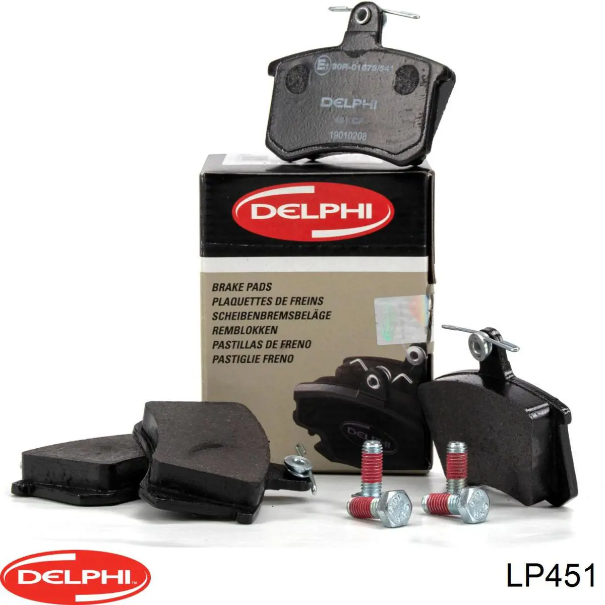 Comprar LP451 Delphi Pastillas de freno traseras