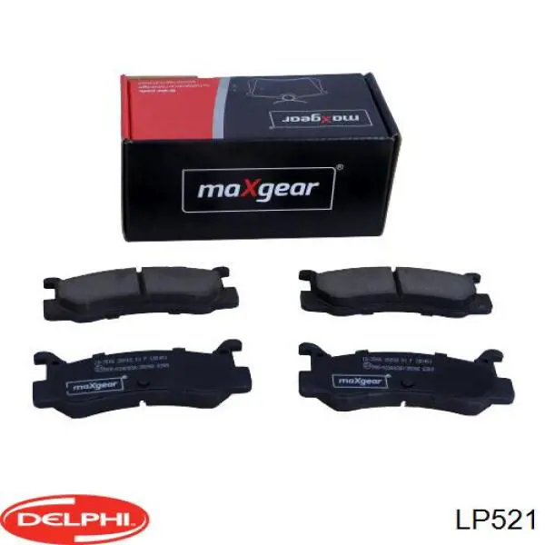 Comprar LP521 Delphi Pastillas de freno traseras