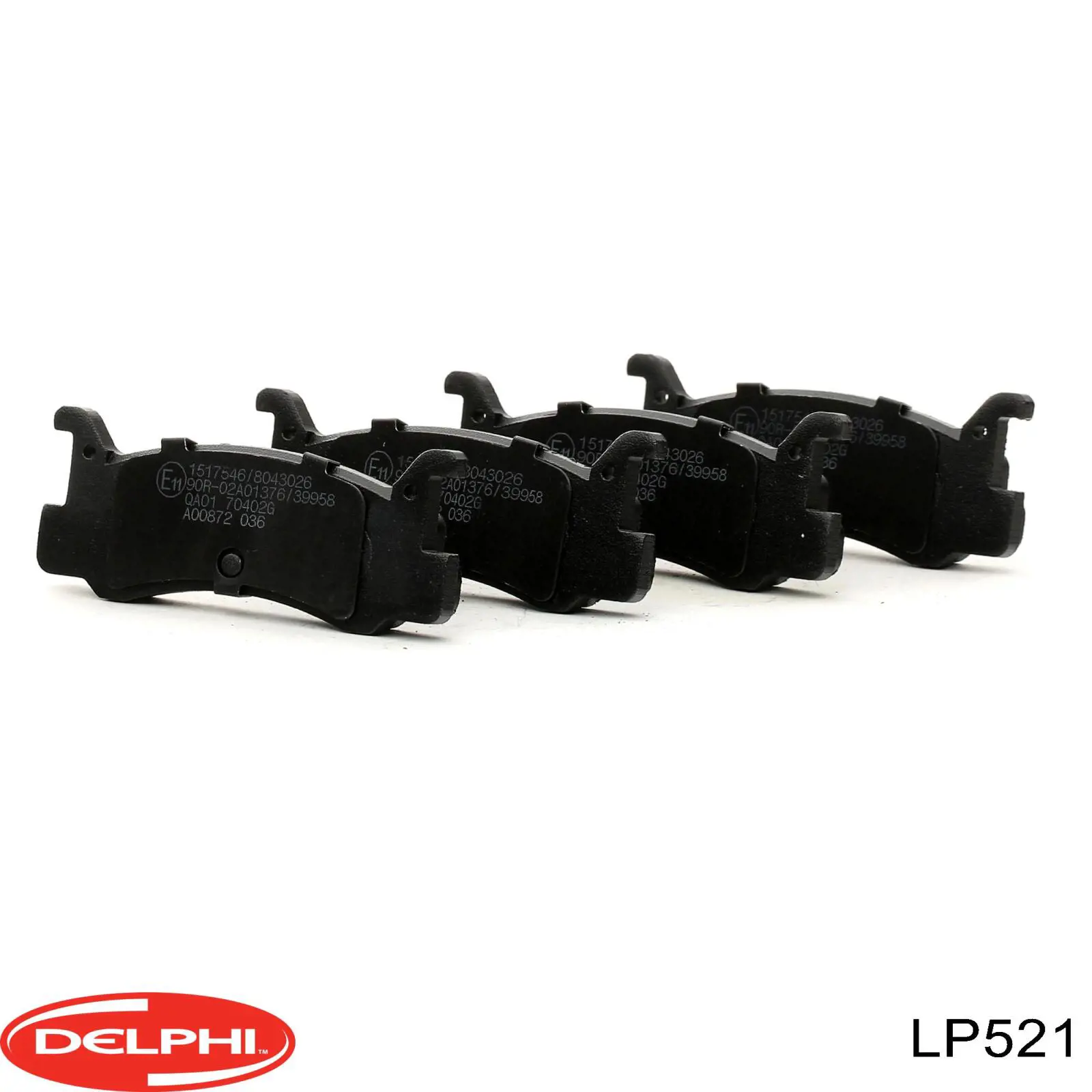 Pastillas traseras de freno Delphi LP521 precio, desde 21,30 EUR
