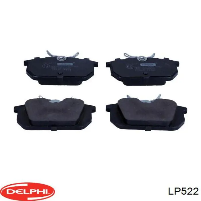 Comprar LP522 Delphi Pastillas de freno traseras