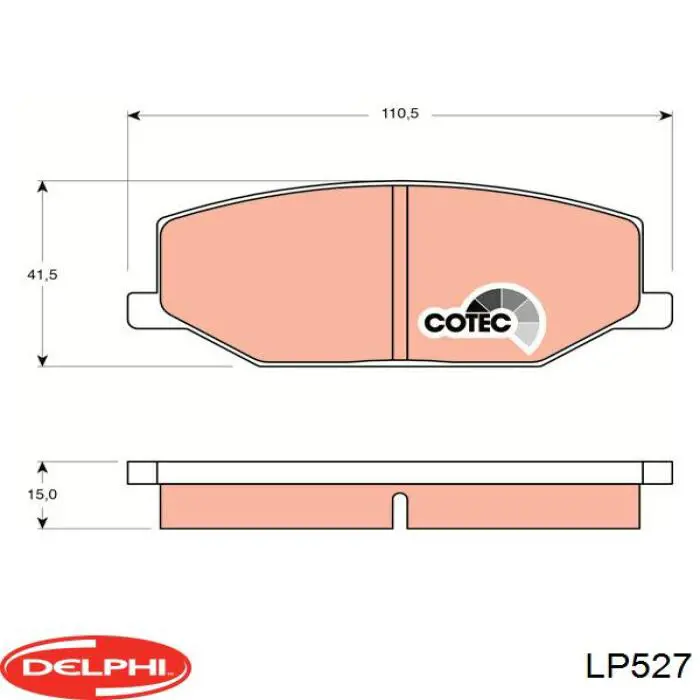 Pastillas de freno delanteras Suzuki Jimny FJ