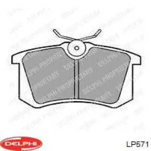 Pastillas traseras de freno Delphi LP571 precio, desde 15,27 EUR