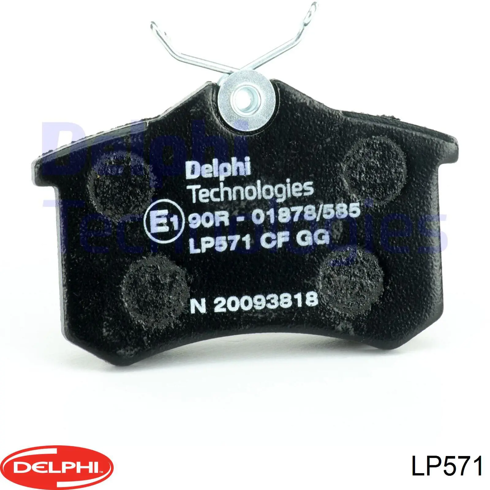 Comprar LP571 Delphi Pastillas de freno traseras