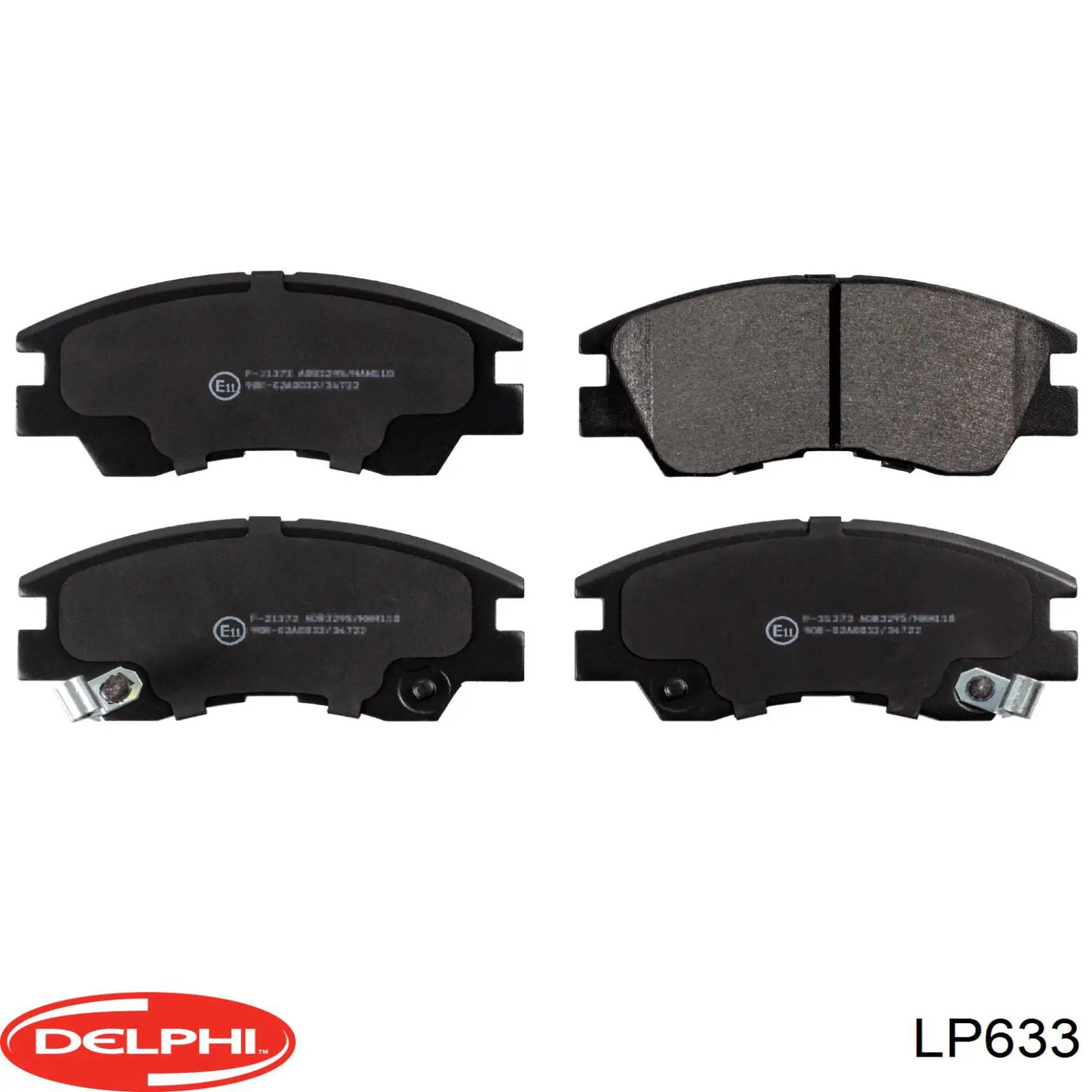 Comprar LP633 Delphi Pastillas delanteras de freno