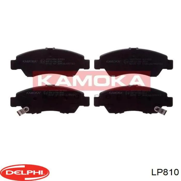 LP810 Delphi Pastillas delanteras