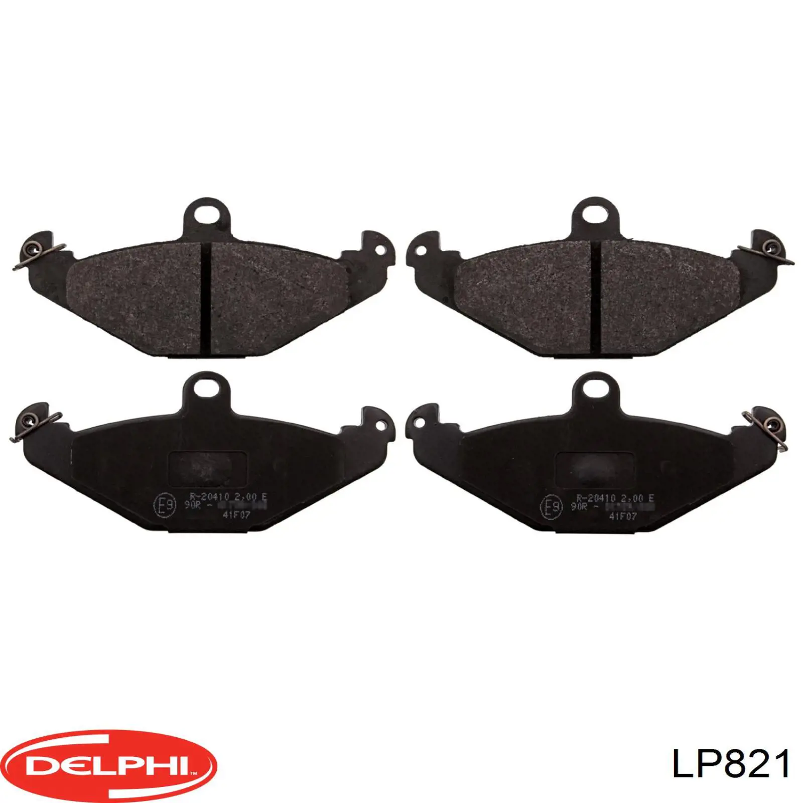 Pastillas freno traseras Delphi LP821 precio, desde 30,98 USD