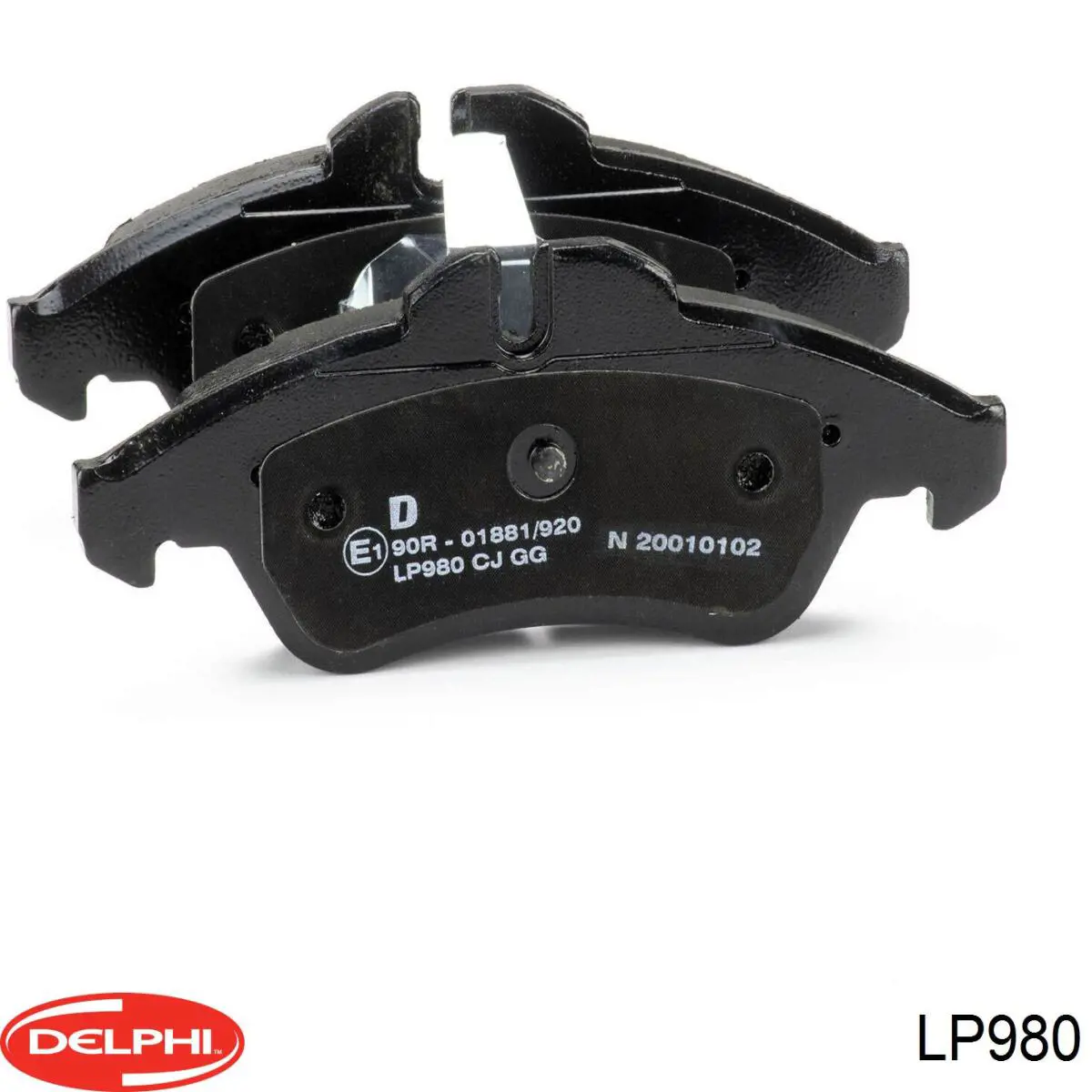 Pastillas freno delanteras Delphi LP980 precio, desde 25,57 EUR