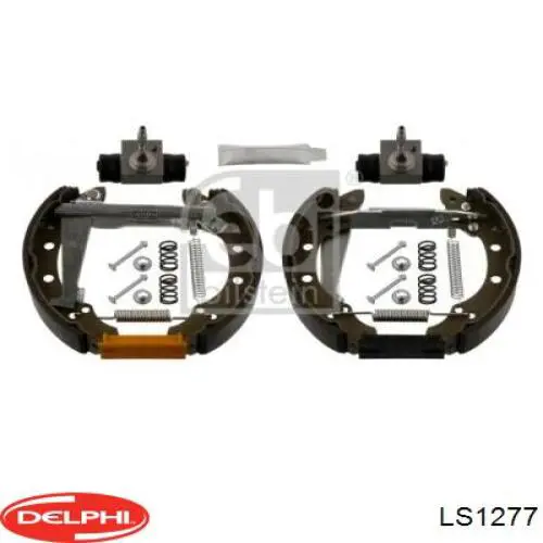 Zapatas de freno de tambor traseras Delphi LS1277 precio, desde 23,49 EUR