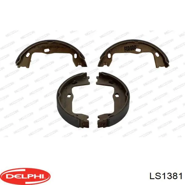 Zapatas de freno de mano Delphi LS1381 precio, desde 16,09 EUR