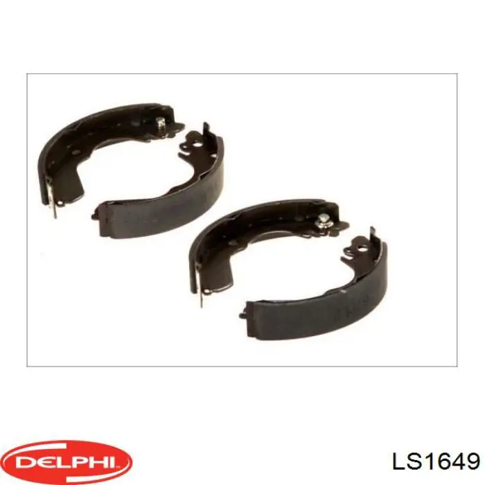 Zapatas de freno traseras Delphi LS1649
