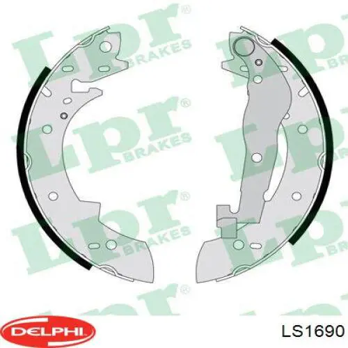 Zapatas de freno LS1690 Delphi