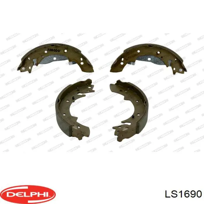 Comprar LS1690 Delphi Zapatas de freno