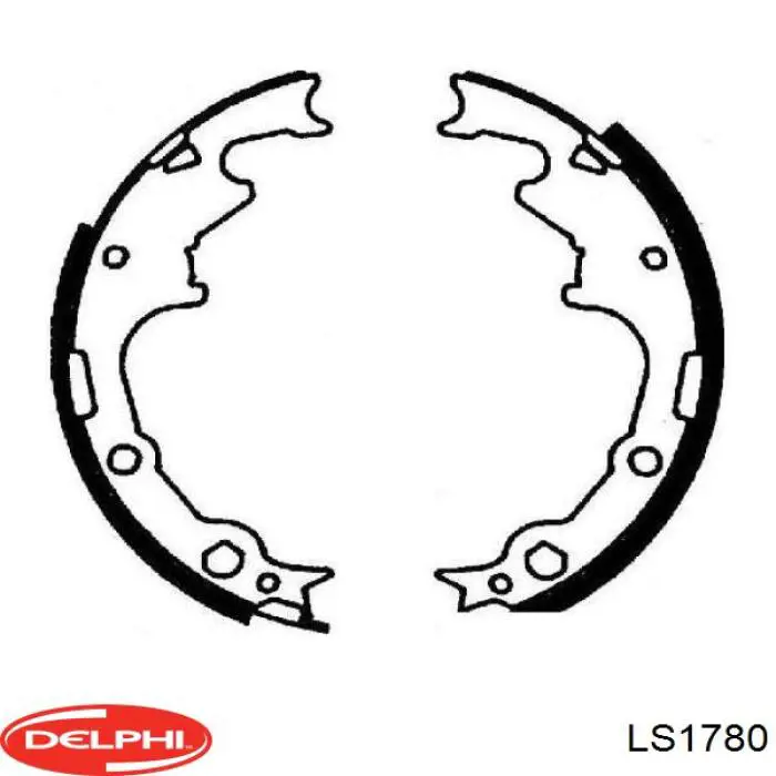 Comprar LS1780 Delphi Zapatas de freno